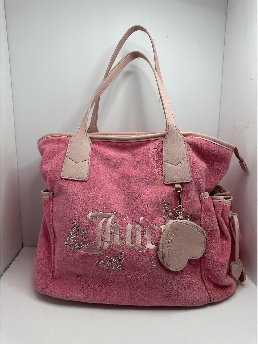 Juicy Couture Wingin It Tote Bag. Pink Lemonade